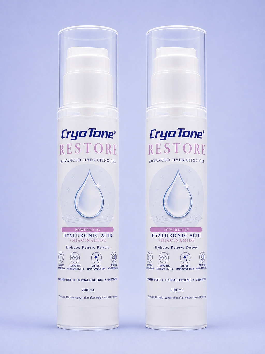 CryoTone RESTORE  • Advanced Hydrating Gel (2-Pack)