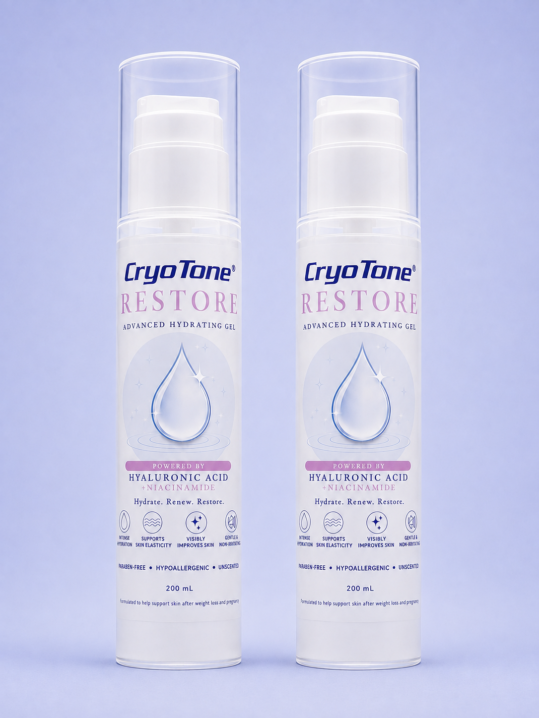 CryoTone RESTORE  • Advanced Hydrating Gel (2-Pack)