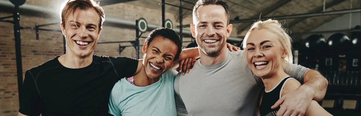 The CryoTone team and athletes